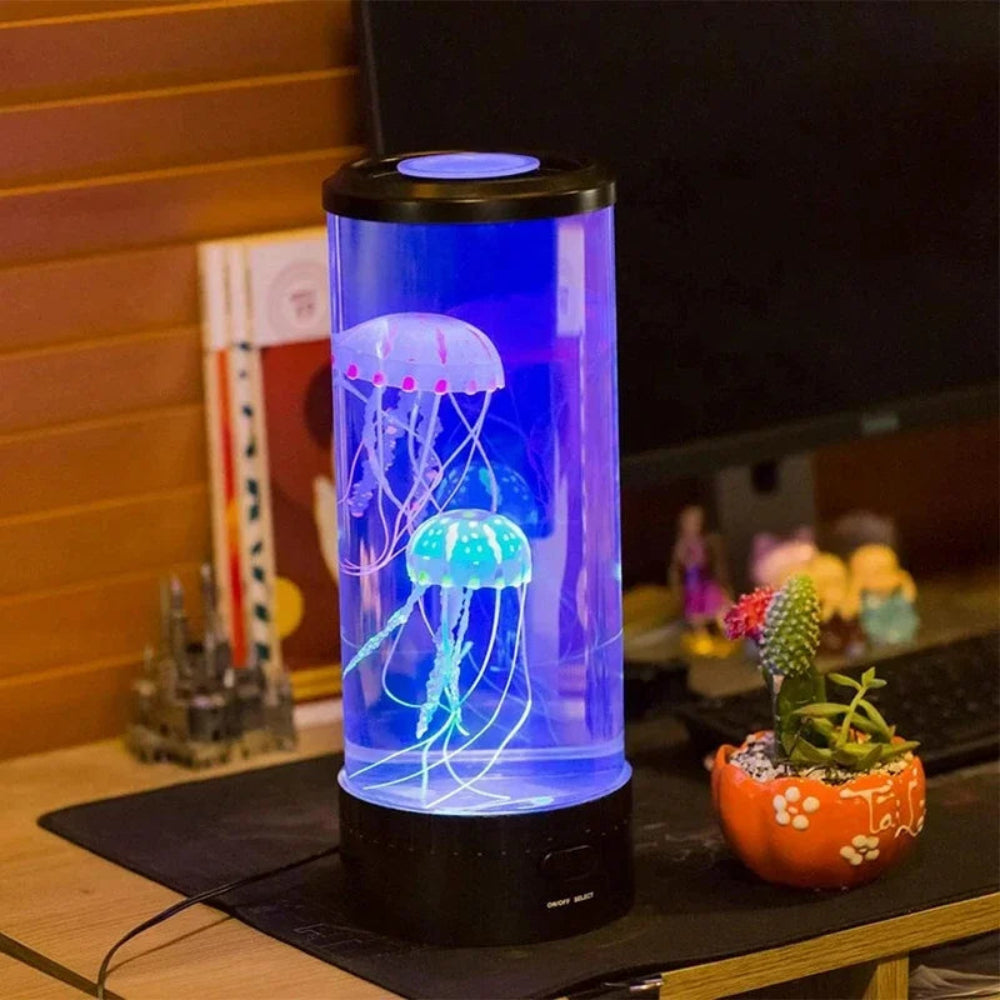 LED Jellyfish Effect Lamp - Decorative Ambient Lighting