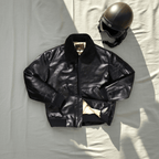 Men's Leather Jacket - Black