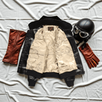Men's Leather Jacket - Black