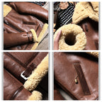 Men's Leather Jacket - Black