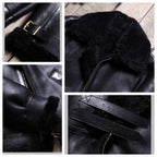 Men's Leather Jacket - Brown