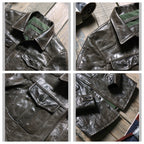 Men's Leather Jacket - XL