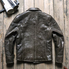 Men's Leather Jacket - L