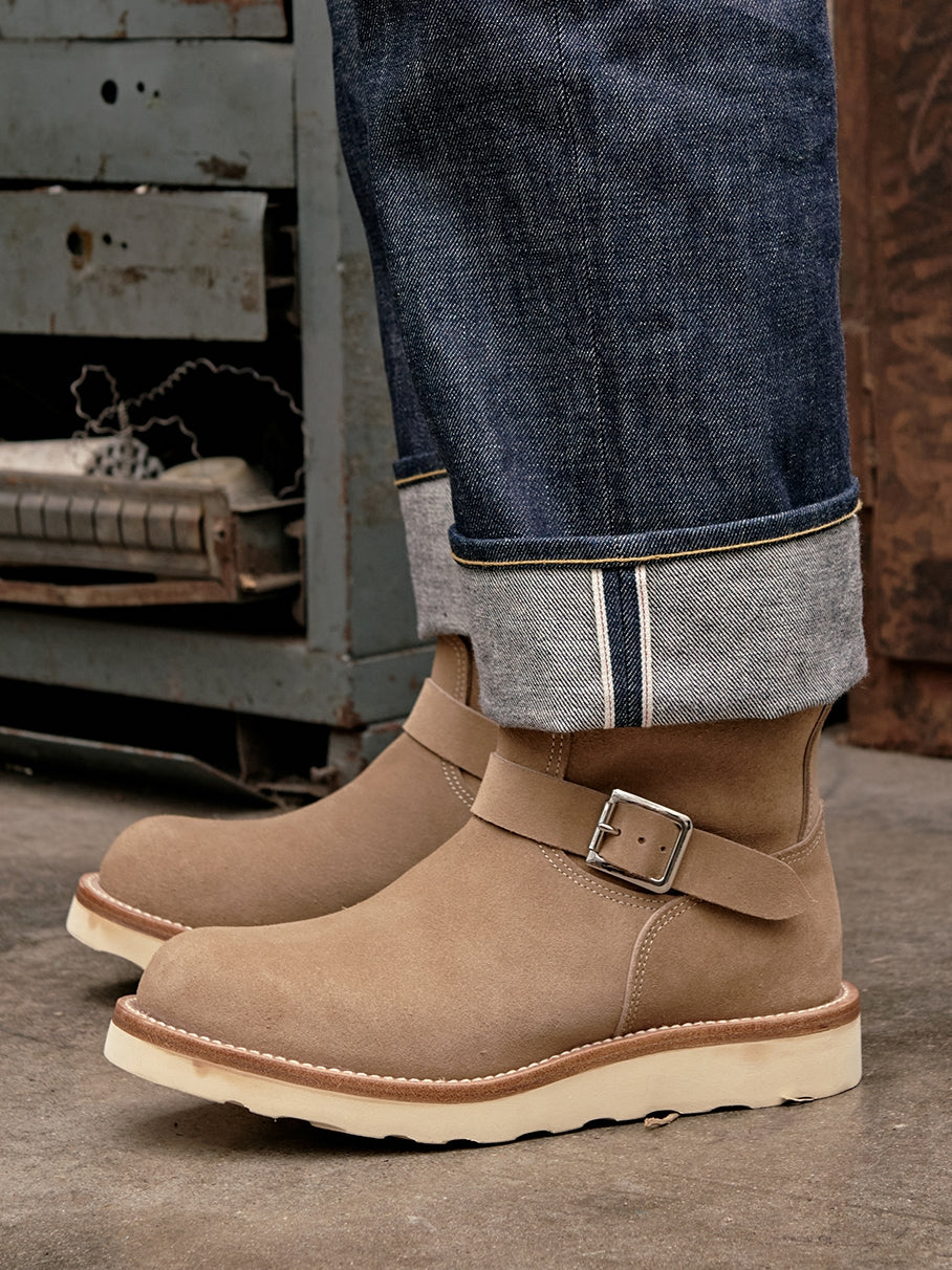 Men's Engineer Boots - Sand