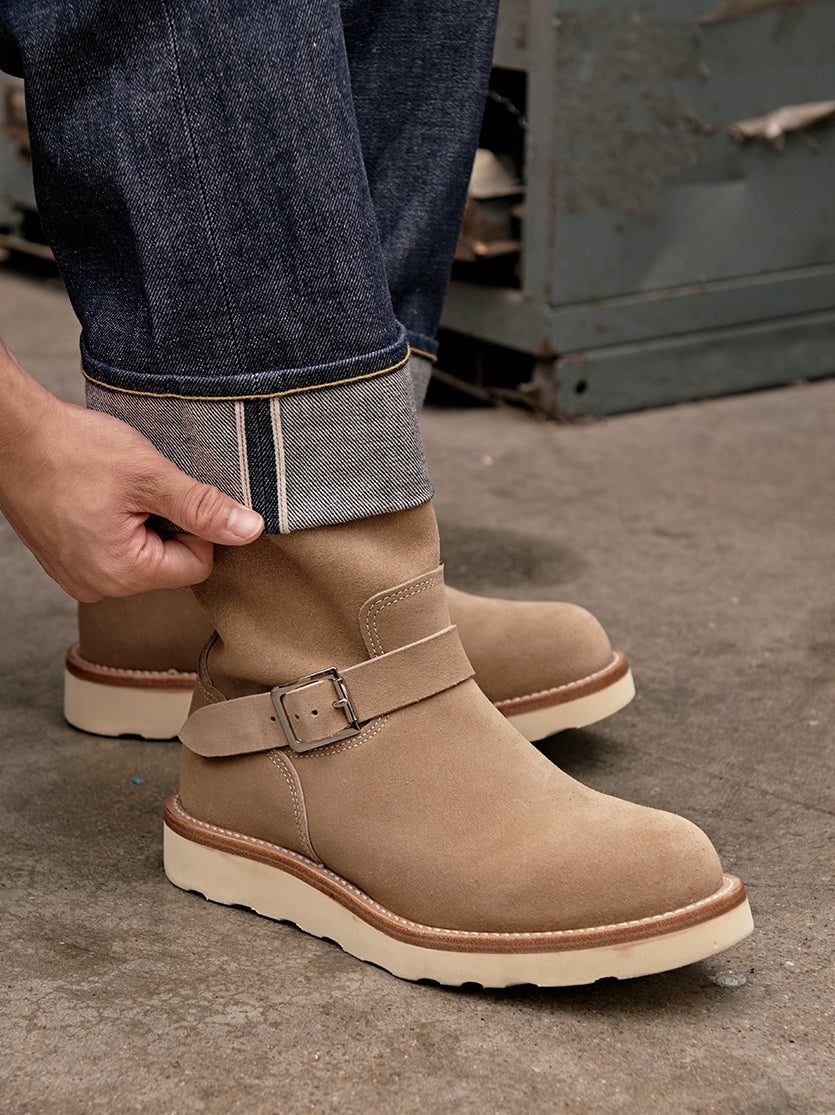 Men's Engineer Boots - Sand