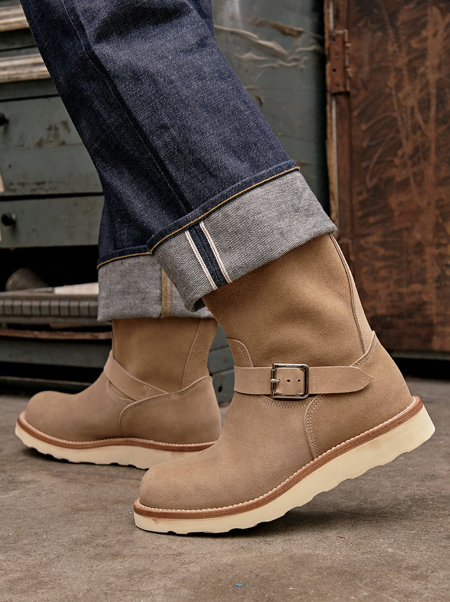 Men's Engineer Boots - Sand