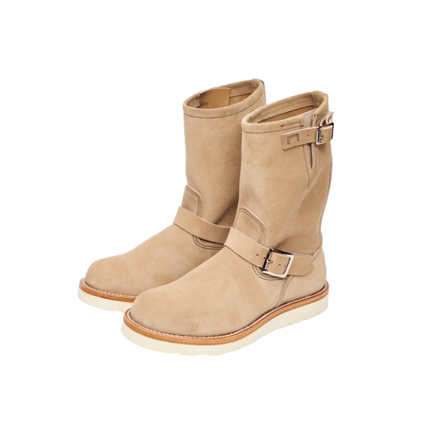 Men's Suede Engineer Boots 9013 - Sand