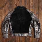 Men's Leather Jacket - Brown