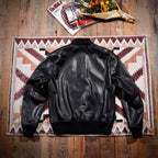 Men's Leather Jacket - Black