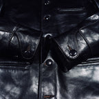 Men's Leather Jacket - 4XL