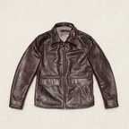 Men's Leather Jacket - L/38