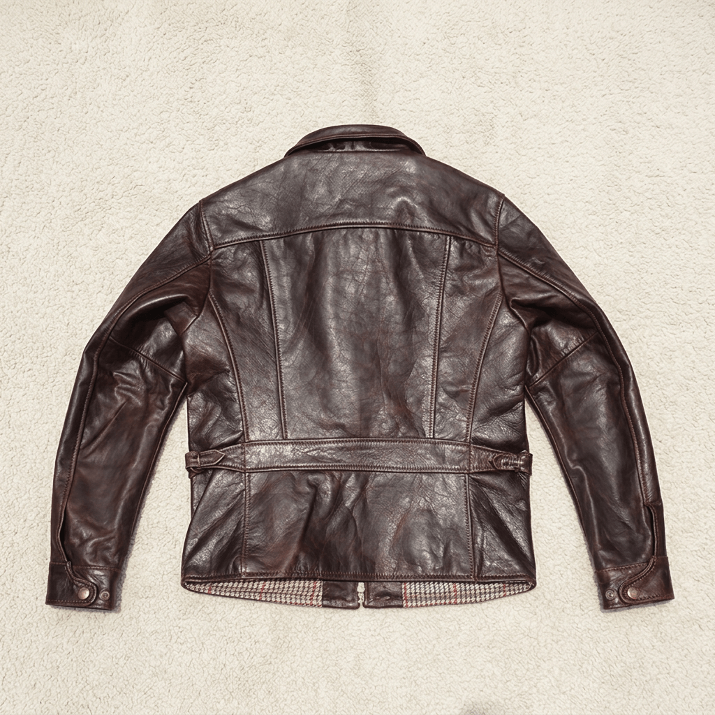 Men's Leather Jacket - XXL/42