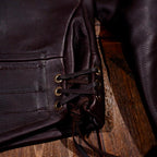 Men's Leather Jacket - Black