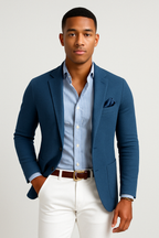 Dan | Stylish Men’s Casual Blazer with Functional Flap Pockets