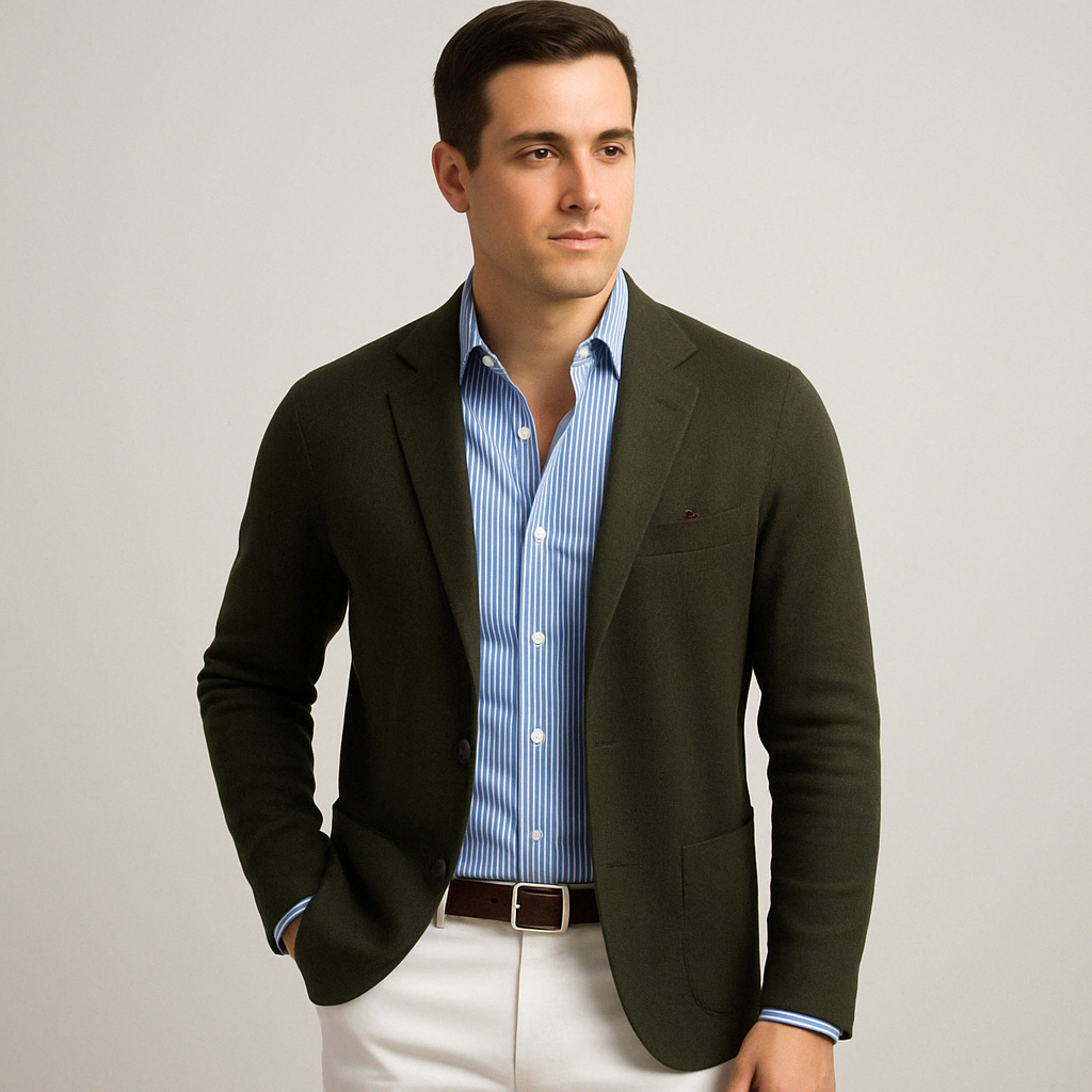 Dan | Stylish Men’s Casual Blazer with Functional Flap Pockets