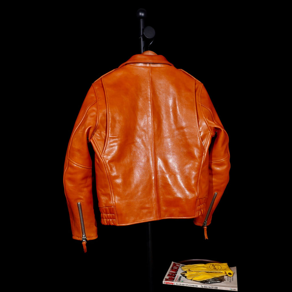 Men's Leather Jacket - Brown Cowhide