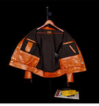 Men's Leather Jacket - Brown Cowhide