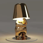 RayDudes Rechargeable LED Table Lamp with Touch Dimming