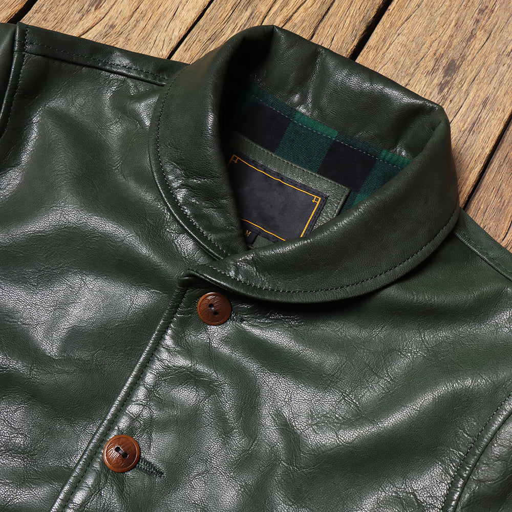Men's Leather Jacket - 4XL