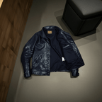 Men's Leather Jacket - Black