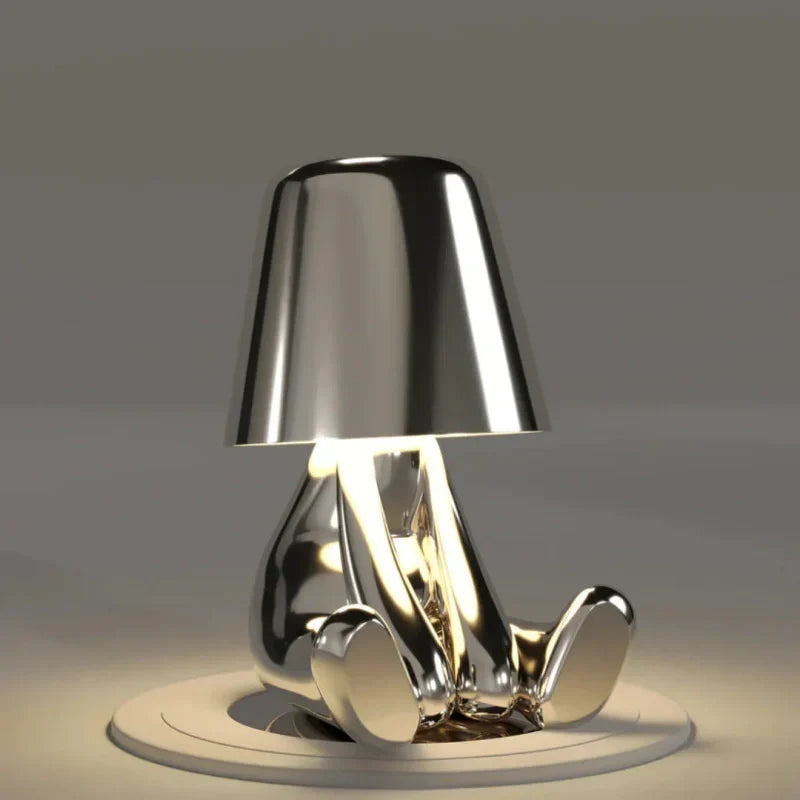 RayDudes Rechargeable LED Table Lamp with Touch Dimming