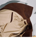 Men's Leather Jacket - Brown Cowhide