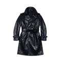 Men's Dispatch Rider Leather Coat - Black Horsehide