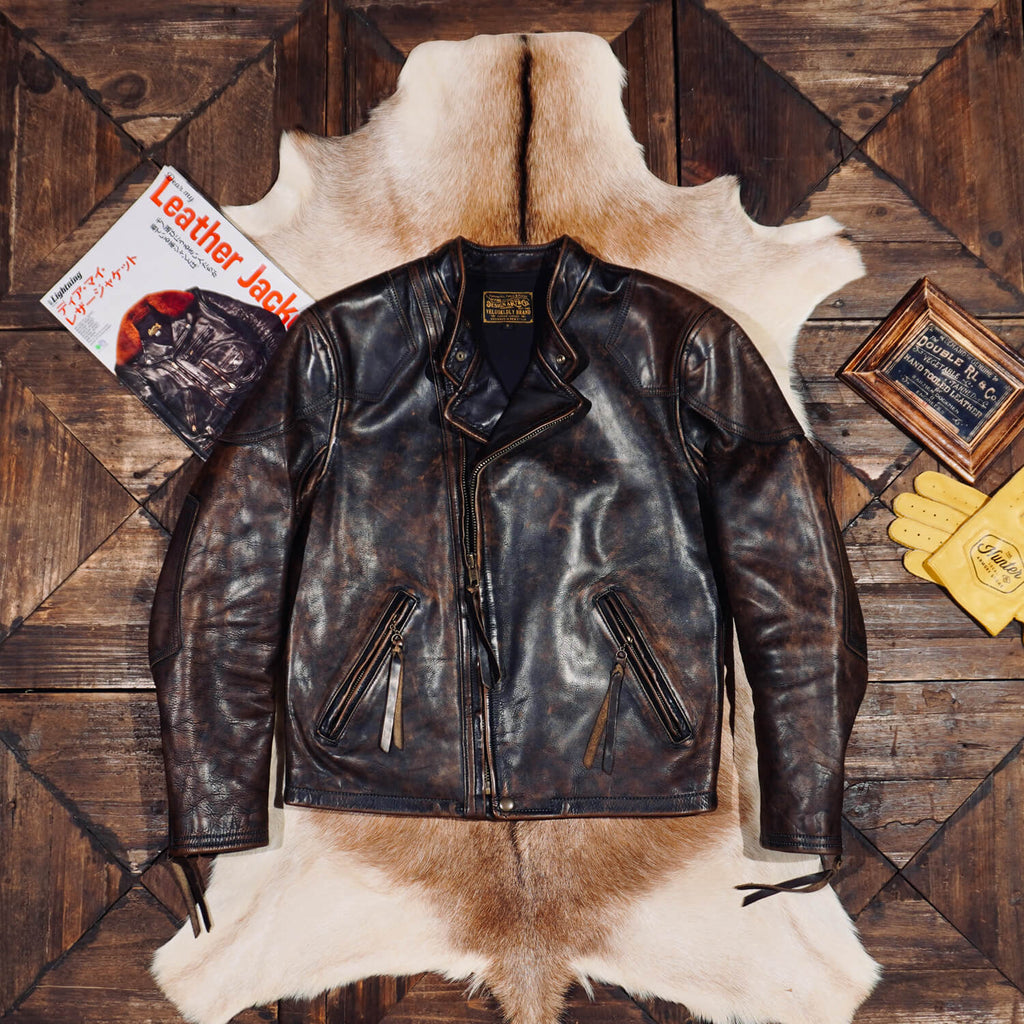 Men's Leather Jacket - M