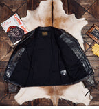 Men's Leather Jacket - XL