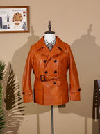 Men's Leather Jacket - Black