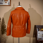 Men's Leather Jacket - Black
