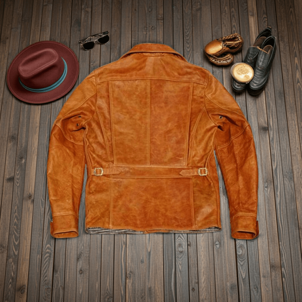 Men's Leather Jacket - XL/40