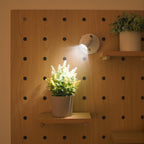 EasyStick Rechargeable Accent Spotlight Lamp for Home Decor - 2 / White - AA Batteries / White