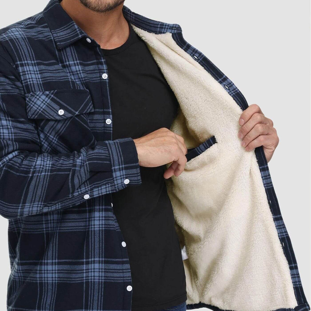 Axel™ | Stylish Casual Checkered Shirt Jacket