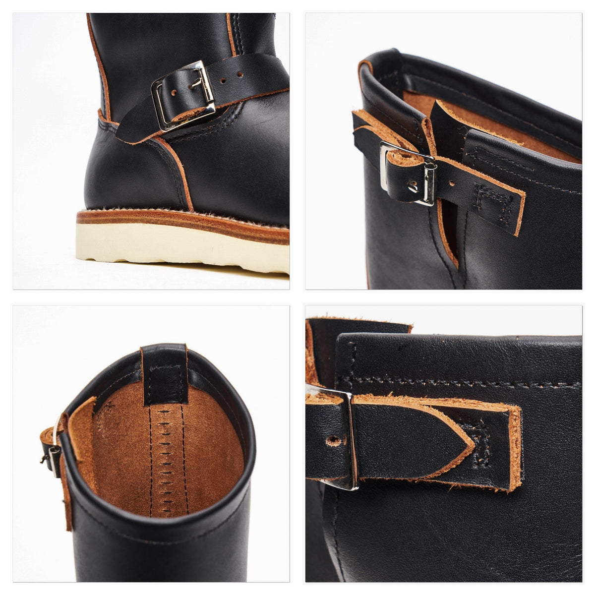 Men's Engineer Boots - Black