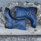 Men's Engineer Boots - Amber Cowhide