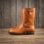 Men's Engineer Boots - Dark Brown Teacore Leather