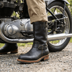 Men's Engineer Boots - Dark Brown