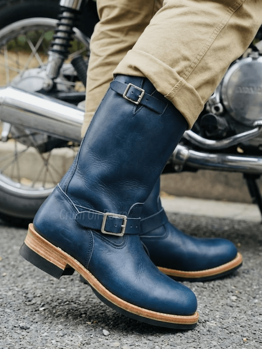Men's Engineer Boots - Black