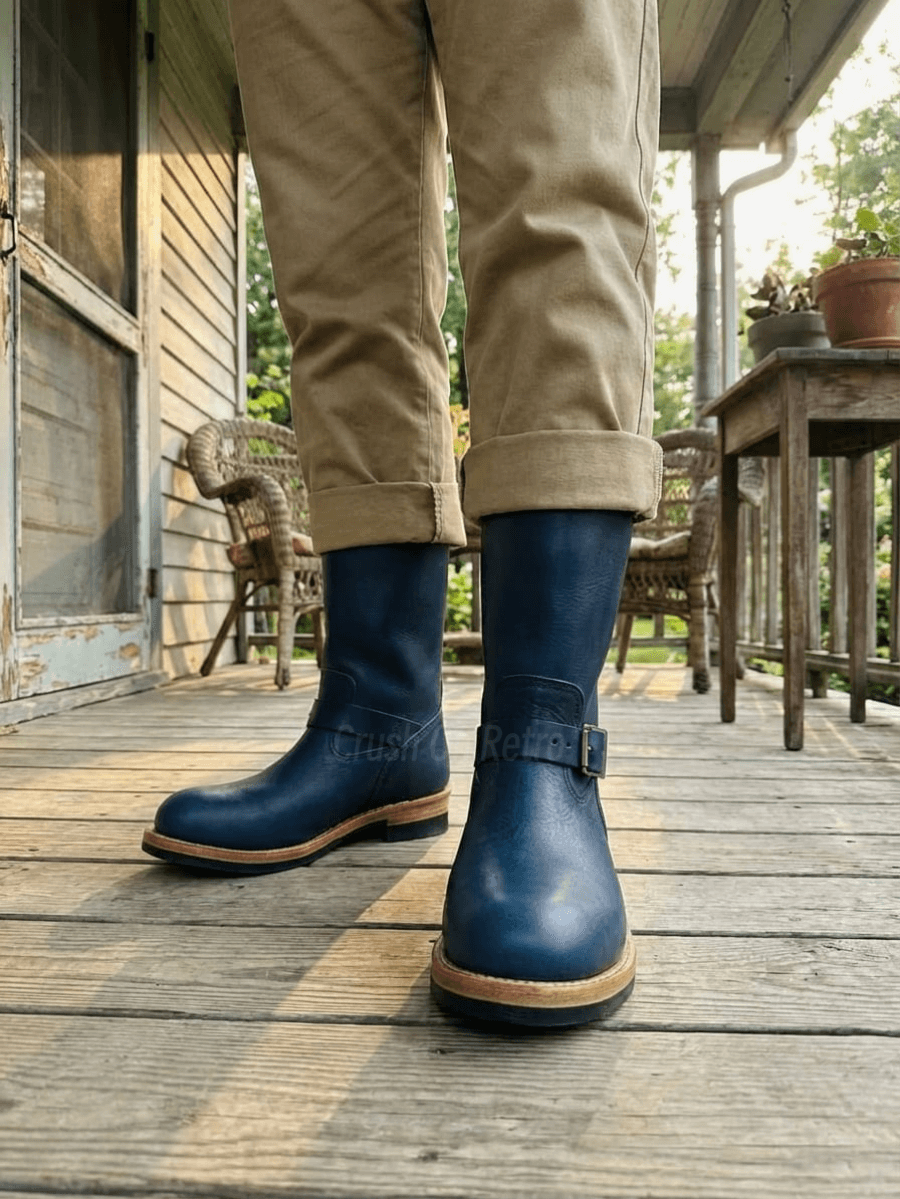 Men's Engineer Boots - Black