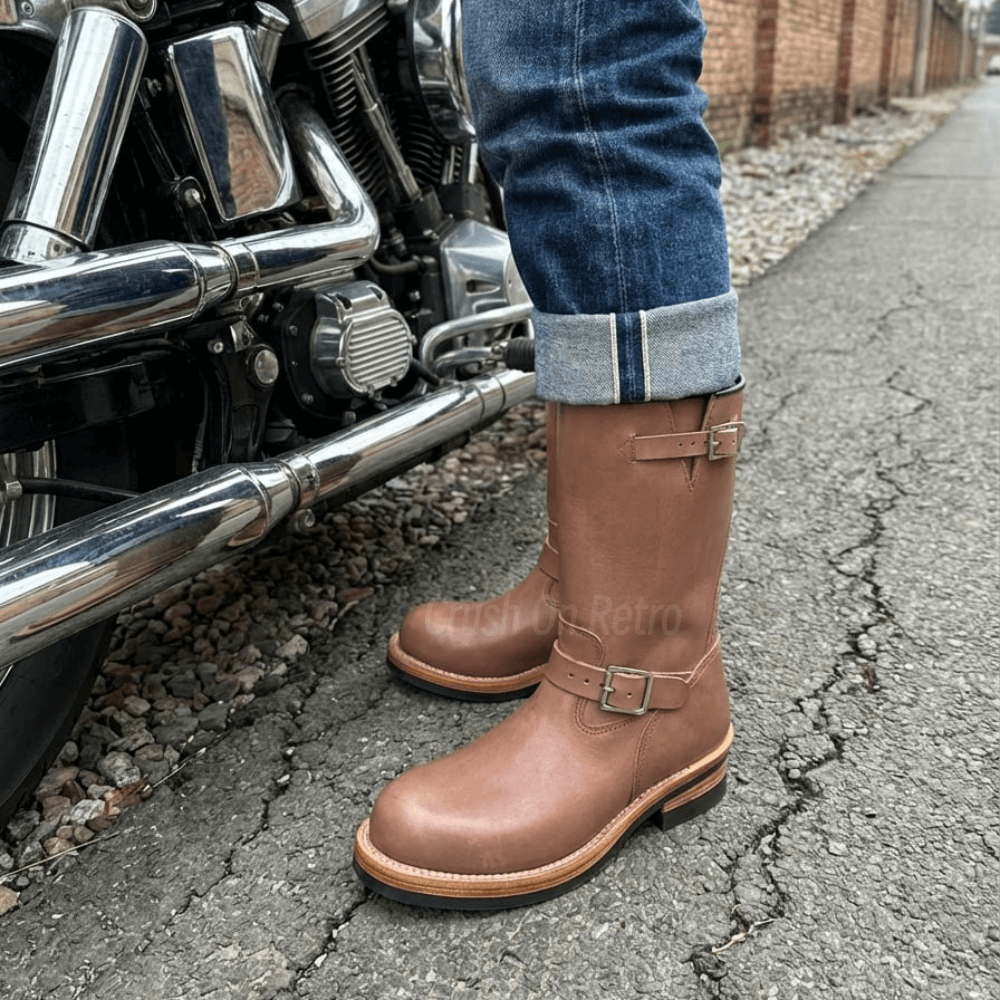 Men's Engineer Boots - Black