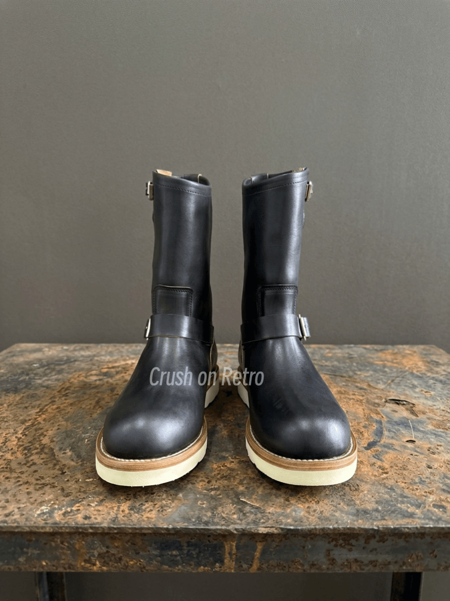 Men's Engineer Boots - Burgundy