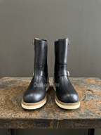 Men's Engineer Boots - Burgundy