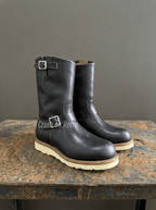 Men's Engineer Boots - Burgundy