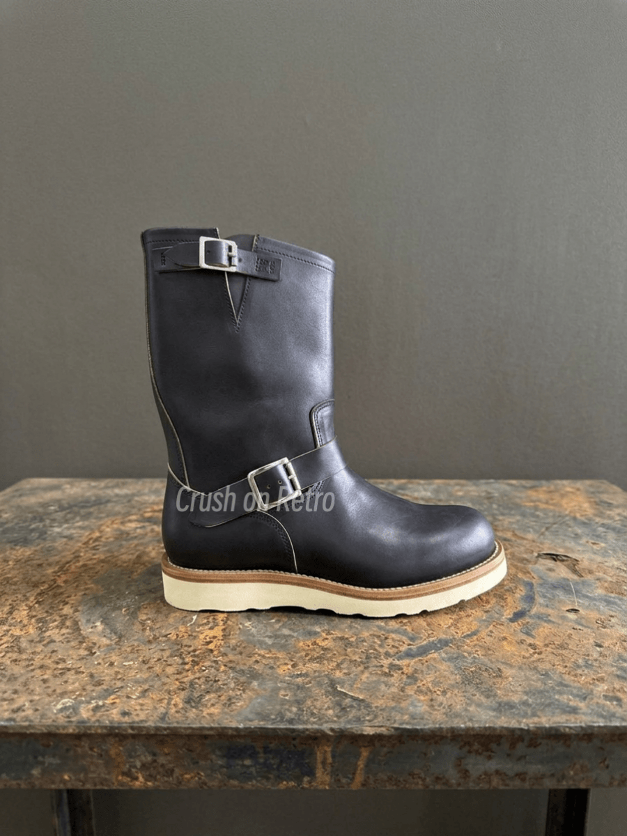 Men's Engineer Boots - Burgundy