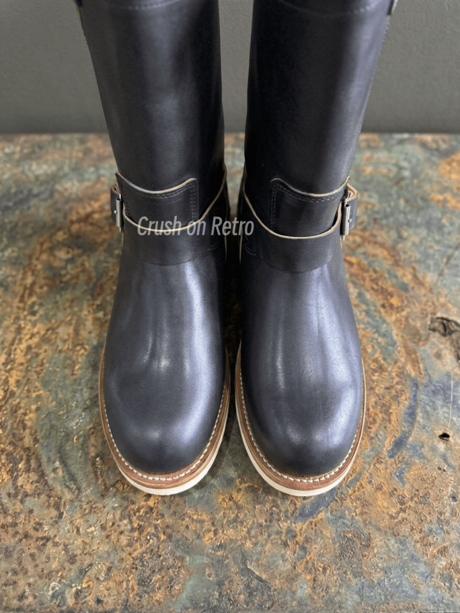 Men's Engineer Boots - Burgundy