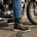 Men's Engineer Boots - Burgundy