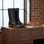 Men's Engineer Boots - Dark Brown