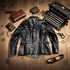 Men's Leather Jacket - XL/40