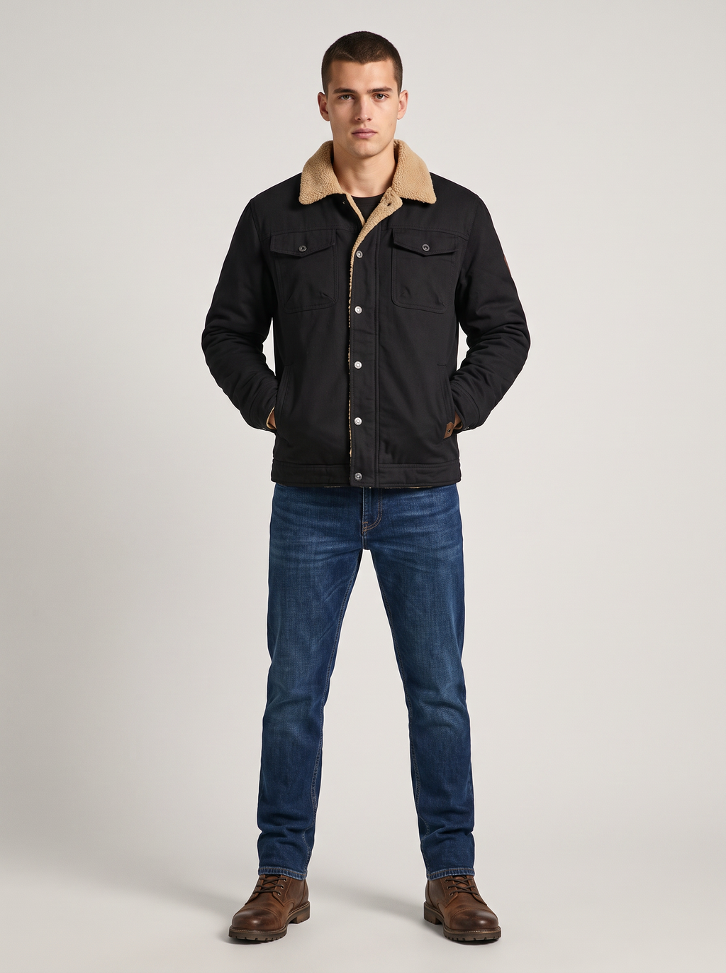 Garrison | Men's Military-Inspired Cargo Pocket Jacket